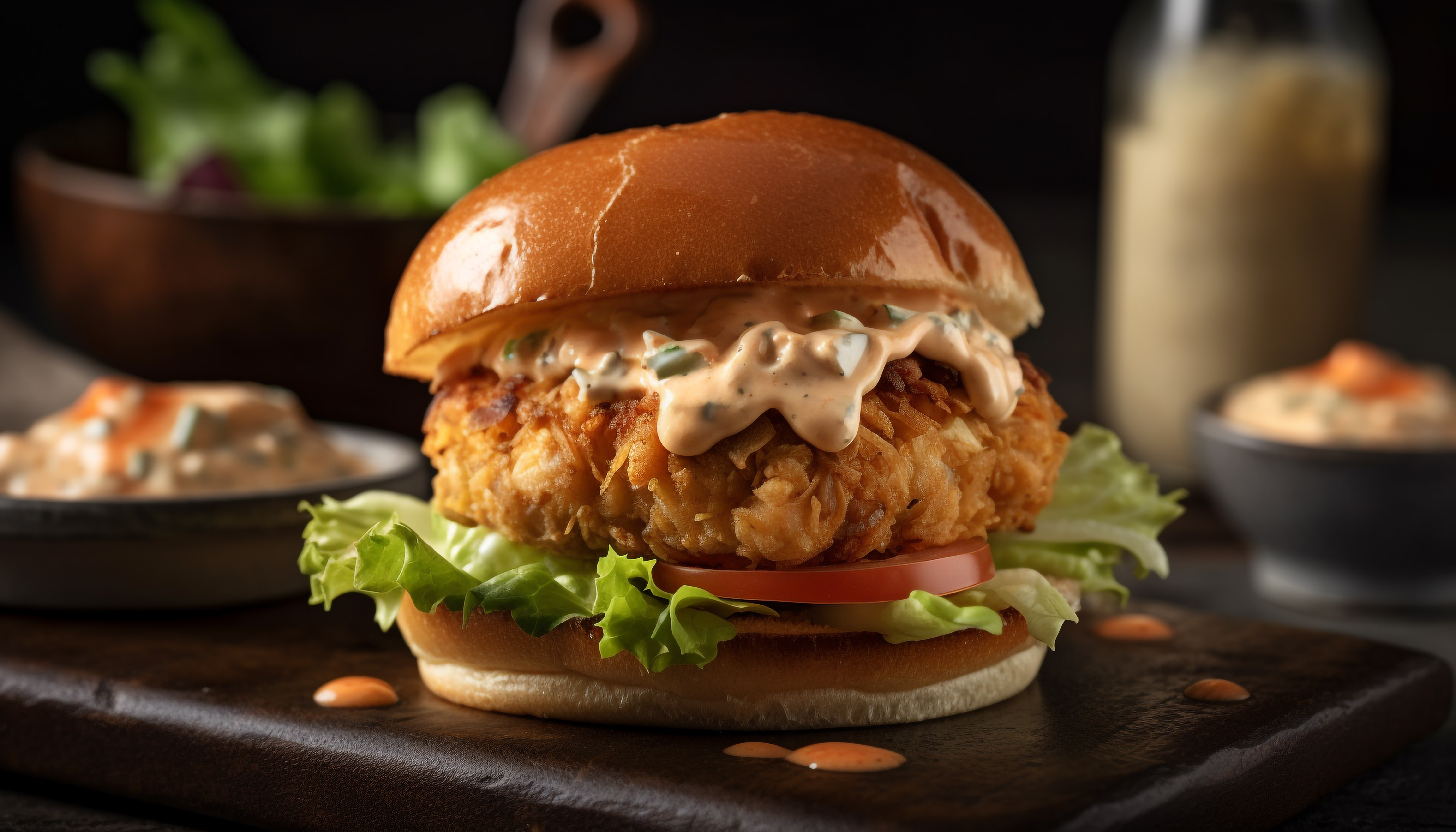 SUPERTASTE CHICKEN BURGER (CLASSSIC)